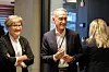 Fagforbundets leder Mette Nord leder delegasjonen til LO kommune, her med Tor Arne Gangsø, forhandlingsleder for KS.