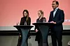 Statssekretærene Trine Fagervik, Ellen Rønning-Arnesen og Tomas Norvoll lovet å ta med funnene tilbake til sine statsråder.