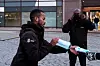 Oppsøkerne er ute på patrulje hver dag, også under pandemien. Munnbind og håndsprit brukes flittig.