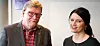 FORHANDLINGER: LO Stat-nestleder Eivind Gran og Spekter-sjef Anne-Kari Bratten startet de sentrale forhandlingene for Spekter-virksomhetene tirsdag.