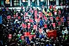 POLITISK STREIK: For tre år siden streiket LO-medlemmene mot innføringen av vikarbyrådirektivet og oppmøtet var stort. Nå er det på'an igjen.