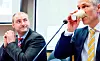 GRUNNMUR: Uten bolig på plass er det ikke lett for foreldre å skaffe arbeid eller ta vare på familiene sine. Barn skal ikke vokse opp i prekære boforhold, understreker sosialminister Robert Eriksson (t.v.) og kommunal- og moderniseringsminister Jan Tore Sanner.