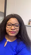 Marie Florence Moufack, sosiolog, sosionom, master i sosialt arbeid, universitetslektor Institutt for sosialt arbeid, studieprogramleder for bachelor i sosialt arbeid ved institutt for sosialt arbeid ved NTNU, jobbet tidligere som saksbehandler i barnevernet.
