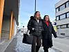 Gina og Torhild Lien håper kommuneansatte kommer bedre ut i årets oppgjør.