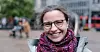 Carina Dannowski er en av sosialarbeiderne som i disse dager er i Norge for lære.