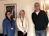 Grorud barnevernstjeneste stiller til intervju med fagutvikler Juni Håseth Gurvin (t.v), avdelingsleder Gitte Kristin Evensen og barnevernsleder Carl-Magnus Hammarström.