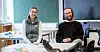 Vernepleier Hilde Nina Osen og lærer Sondre Setrom er fornøyde med å jobbe på skolen i landet med flest miljøterapeuter.