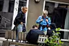 IKKE SOM FØR: En av karene på benken i Christian Kroghs gate har nesten 30 års fartstid i Oslos rusmiljø. Han føler seg ikke trygg lenger, folk har blitt mer desperate, mener han. Og de har dårligere oppdragelse.