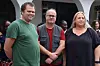 David Forsell, Halvor Holøyen og Lene Fjellsbø er FOs ambassadører for Tanzania.