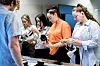 Her får de nyutdannede sosionomene opplæring av en av e-læringsrådgiverne VID har på huset. Fra venstre: Andrea Desiree Thøgernsen, Emily Camila Becerra Ottesen, Guri Shceen og Monica Flaten.
