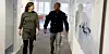 HOS JOBB FØRST: Stine Steinsbø og Amin Ali Amin er kollegaer hos Jobb Først i Bergen.