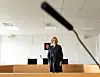 Pernille Pettersen Smith har ansvar for ledelsen av  fylkesnemndene. Bildet av henne er tatt i en nemnd i 2019.