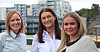 Hilde Fløisand-Hansen, Line Glesnes og Christine Klementsen jobber med barnevern i Øygarden kommune.