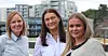Hilde Fløisand-Hansen, Line Glesnes og Christine Klementsen jobber med barnevern i Øygarden kommune.