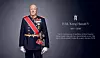Slottet sin nettside i forbindelse med Kong Harald V sin bortgang fredag formiddag